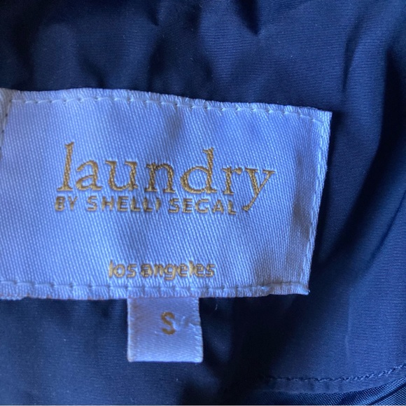 Laundry by Shelli Segal navy jacket, small - Picture 4 of 6
